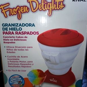 NEW Rival Snow Cone Maker